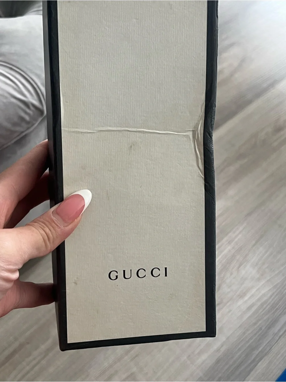 Gucci Black Knit Headband with Gold Logo